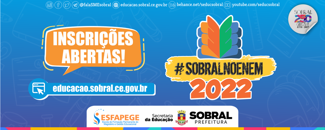 7º Encontro do #SobralNoEnem 2022