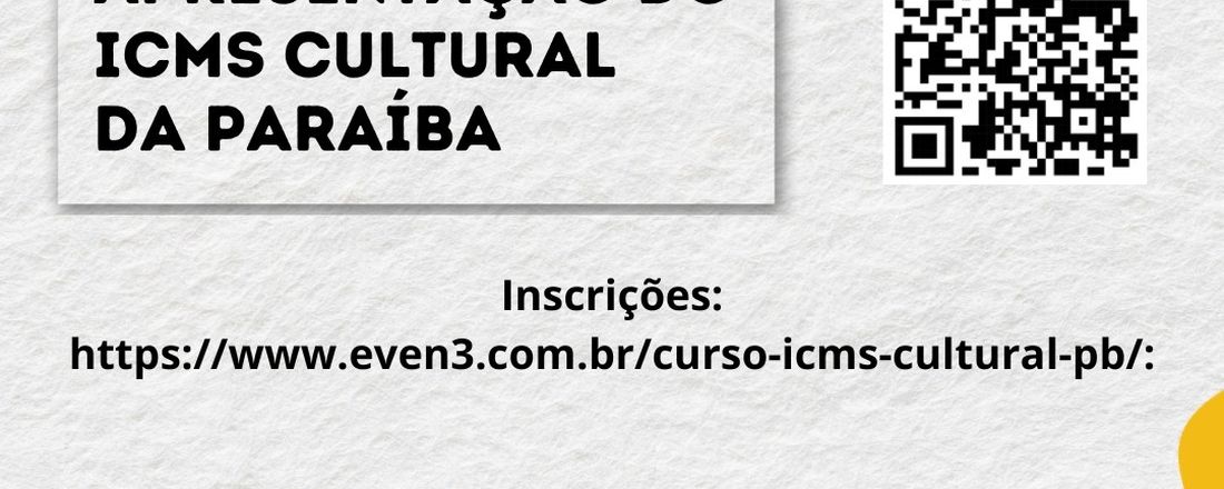 APRESENTAÇÃO: ICMS CULTURAL PB - CABEDELO