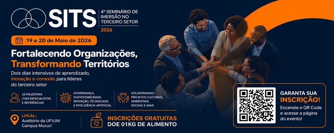 SiTS 2026 - 4 Ed. Seminário de imersão no Terceiro Setor