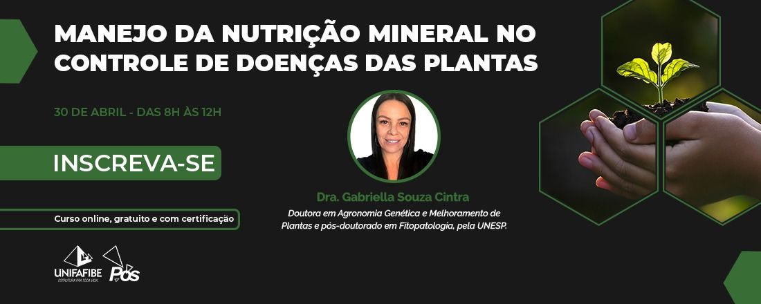 MANEJO DA NUTRIÇÃO MINERAL NO CONTROLE DE DOENÇAS DAS PLANTAS