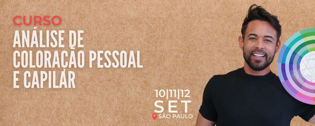 Curso de Coloração pessoal e Capilar