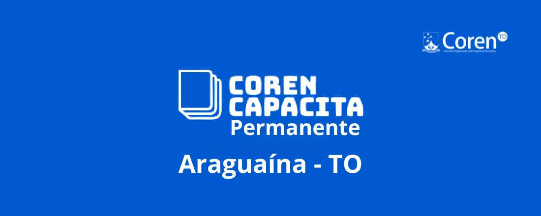 Coren Capacita Permanente - Araguaína