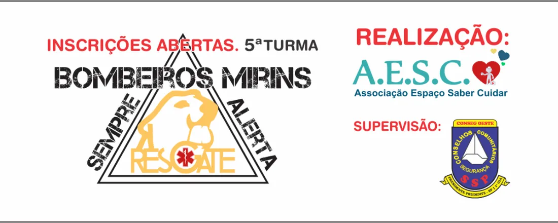 5ª Turma Bombeiros mirins