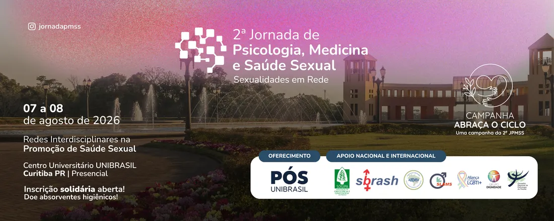 2ª Jornada de Psicologia, Medicina e Saúde Sexual
