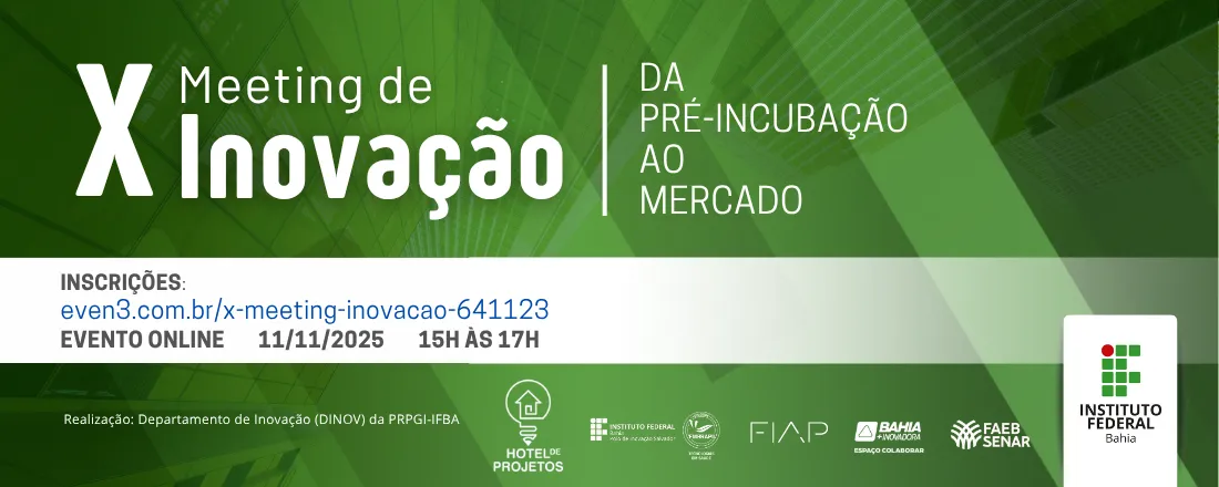 X Meeting de Inovação