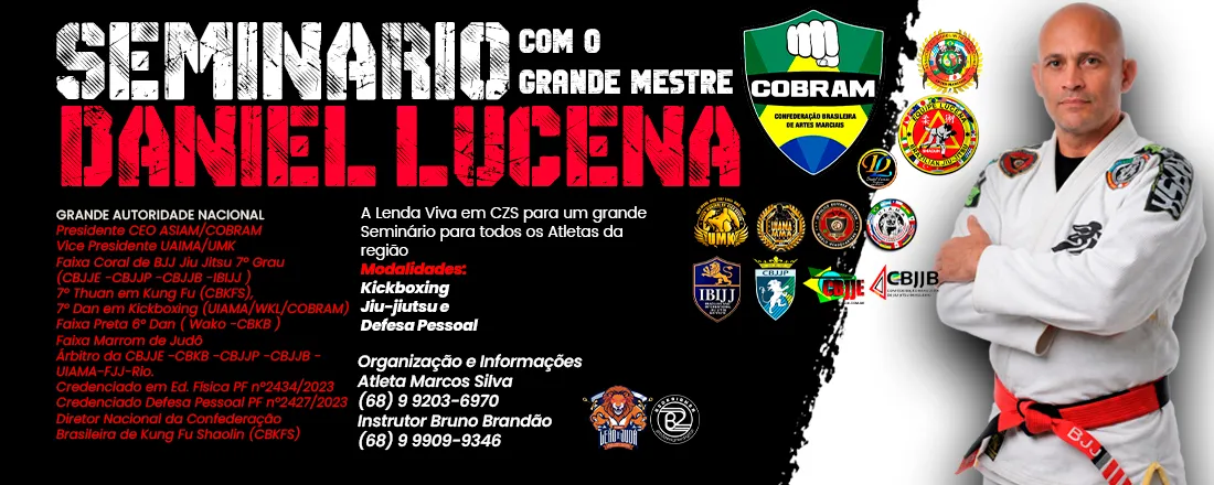 Seminário de Artes Marciais com Mestre Daniel Lucena