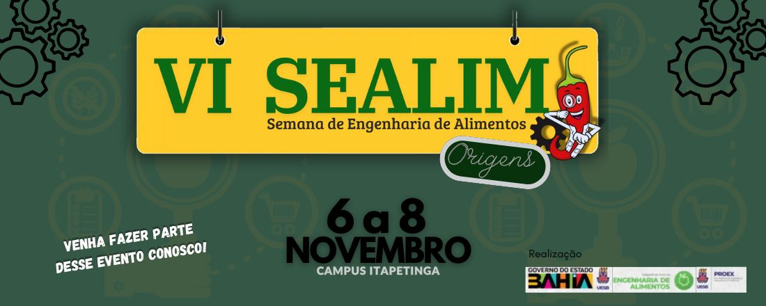 VI Semana de Engenharia de Alimentos