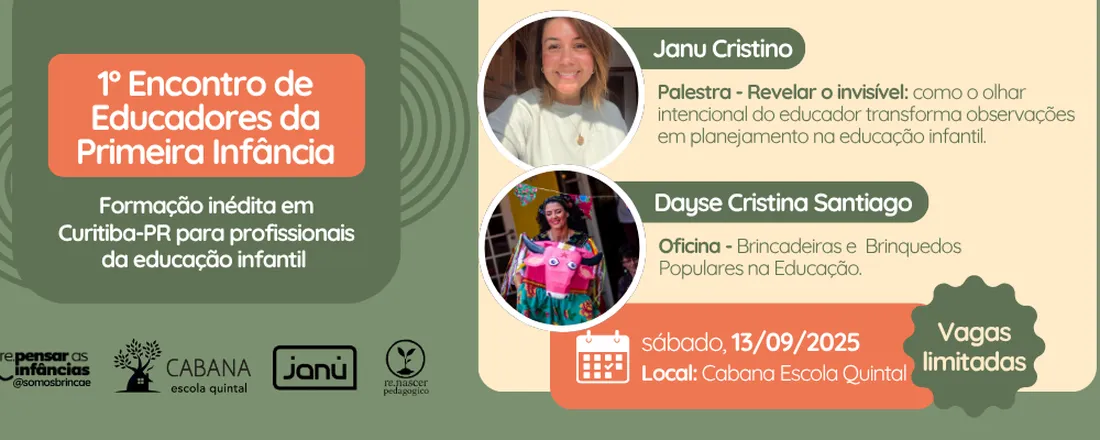 I Encontro de Educadores da Primeira Infância