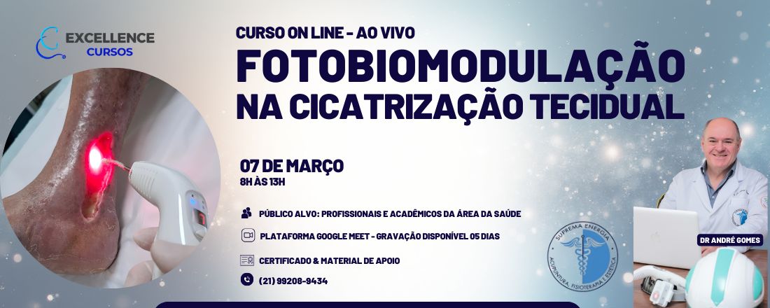 FOTOBIOMODULAÇÃO NA CICATRIZAÇÃO TECIDUAL