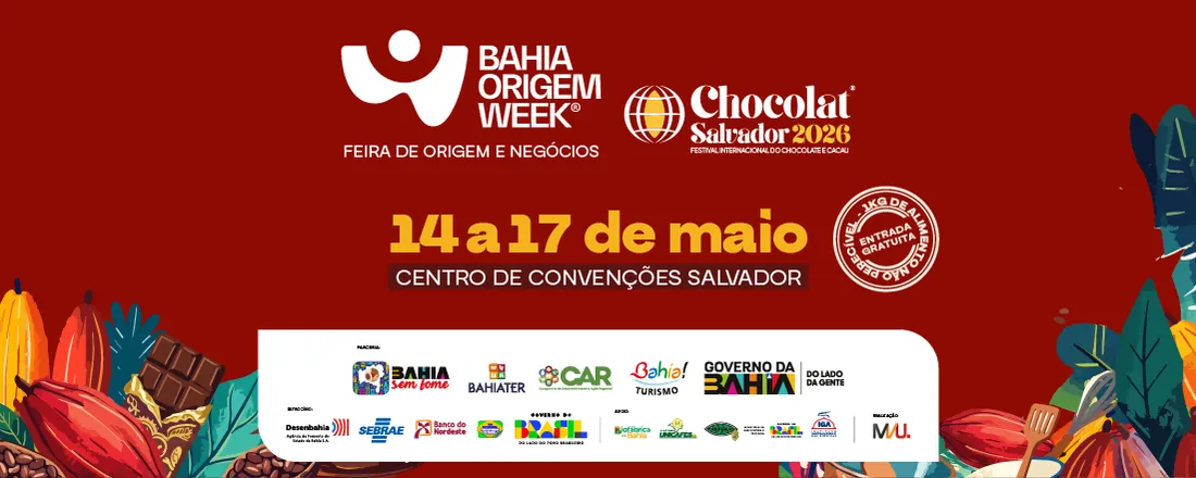 Bahia Origem Week | Chocolat Salvador 2026