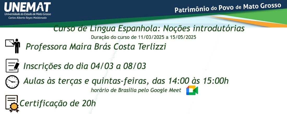 Língua espanhola - Noções introdutórias