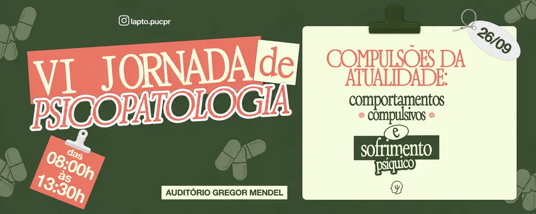 VI Jornada Acadêmica da Liga Acadêmica de Psicopatologia