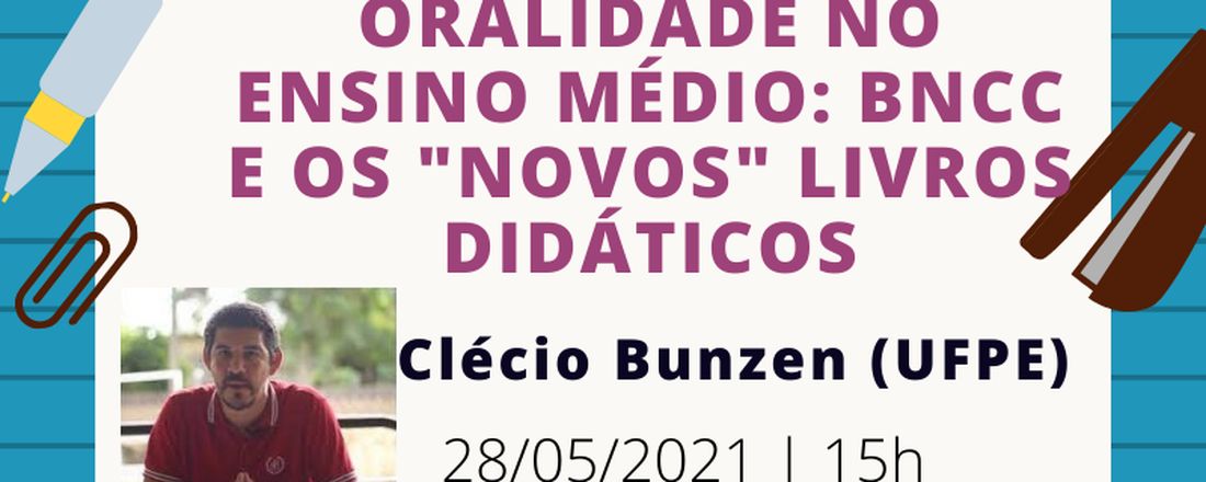 Ciclo de Palestra com Clécio Bunzen