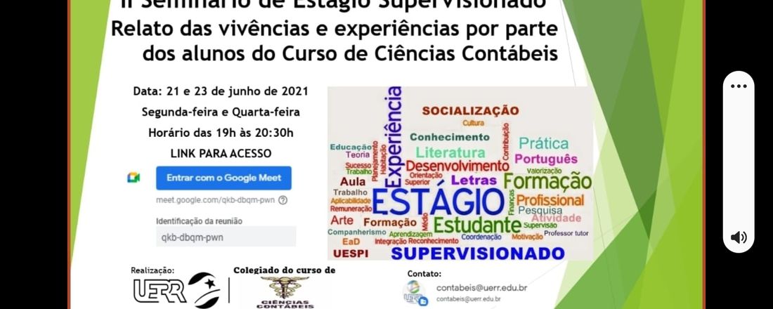 II Seminário de Estágio Supervisionado