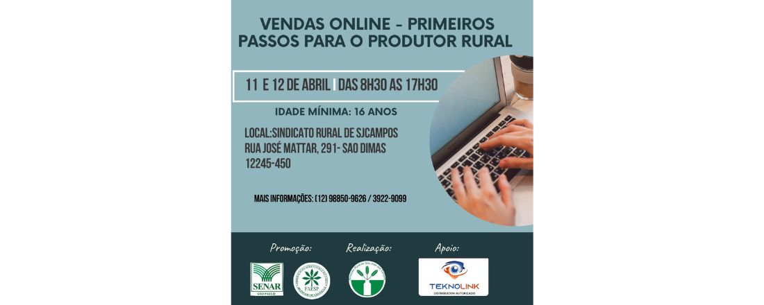 Vendas online: Primeiros passos para o produtor rural