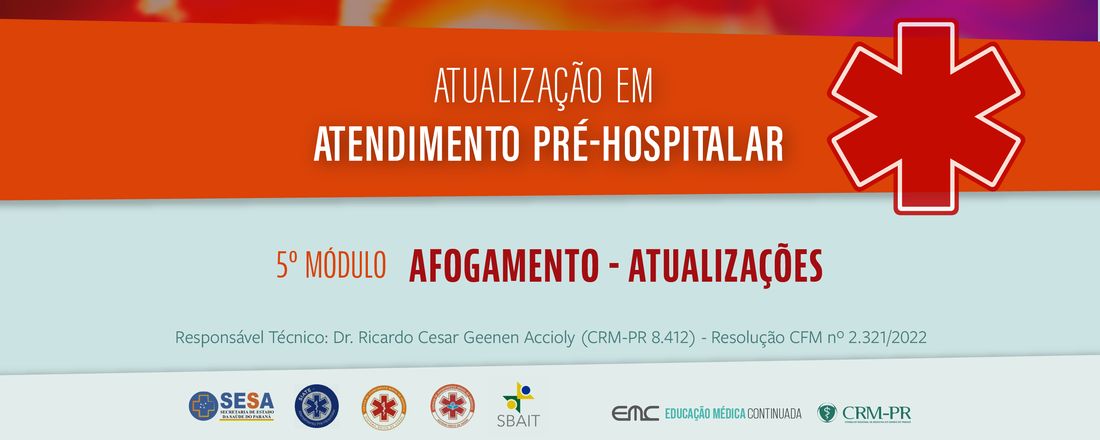 Atualização em Atendimento Pré-Hospitalar - 5º Módulo: Afogamento - atualizações