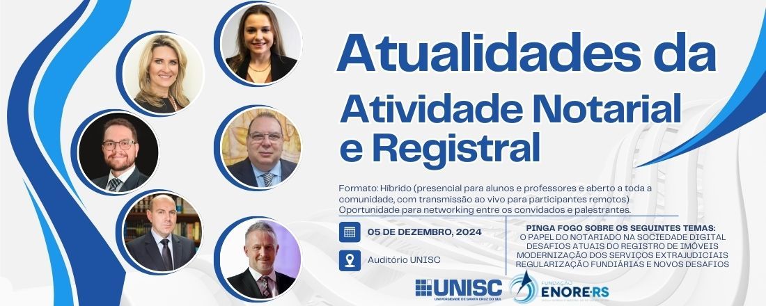 Atualidades da Atividade Notarial e Registral