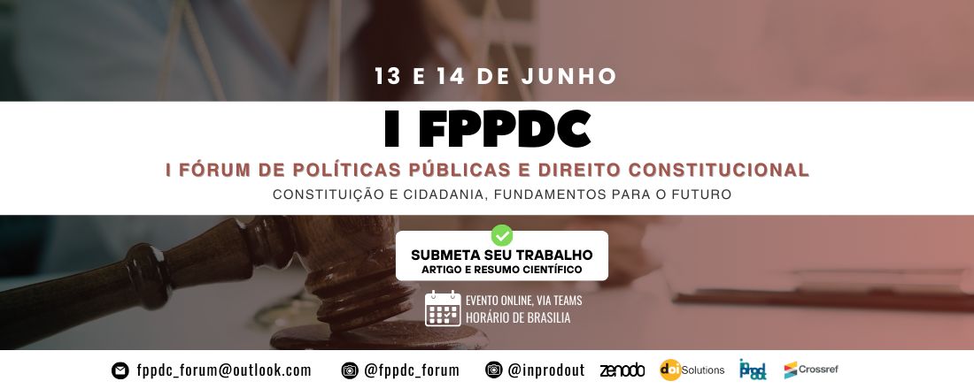 I Fórum de Políticas Públicas e Direito Constitucional (FPPDC)