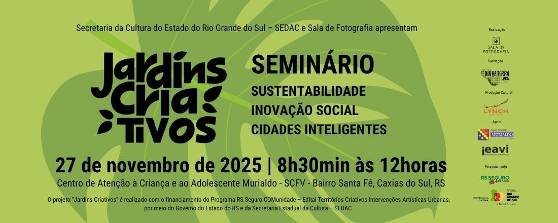 Seminário Jardins Criativos