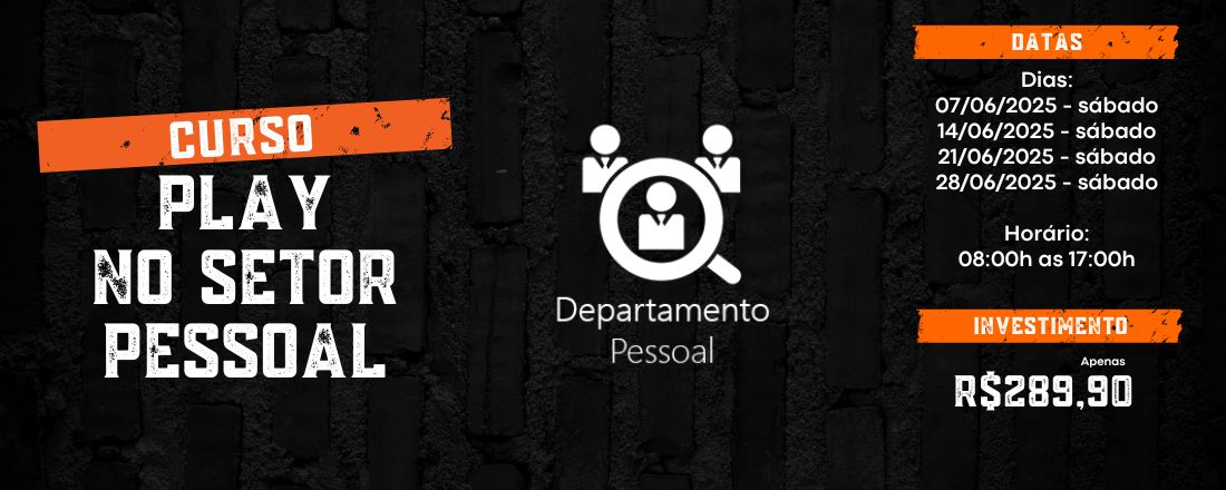 Curso - Play no Setor Pessoal 2025