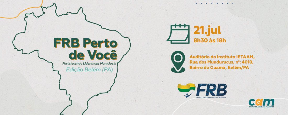 FRB PERTO DE VOCÊ_EDIÇÃO BELÉM - PARÁ