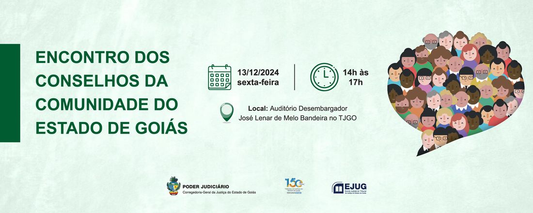 Encontro dos Conselhos da Comunidade do Estado de Goiás CGJGO