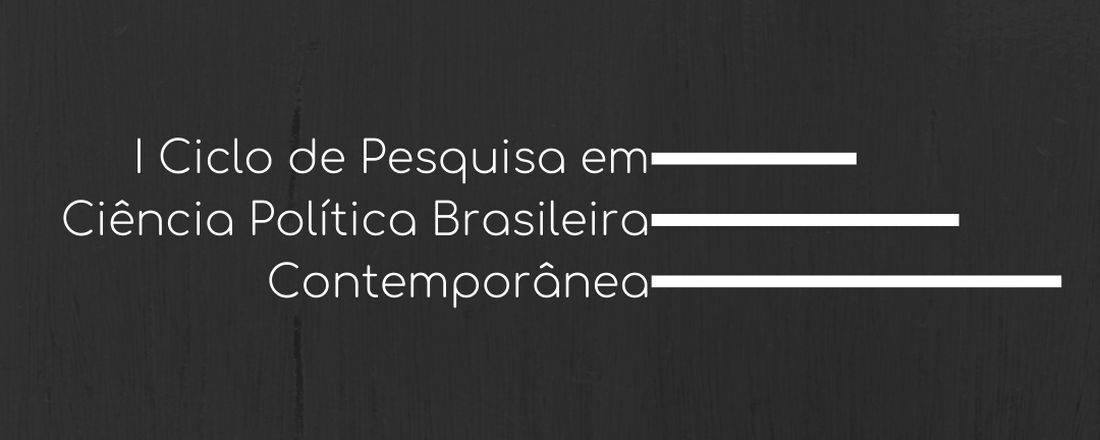 Gênero e Política. Aula 4 - I Ciclo de Pesquisa em Ciência Política Brasileira