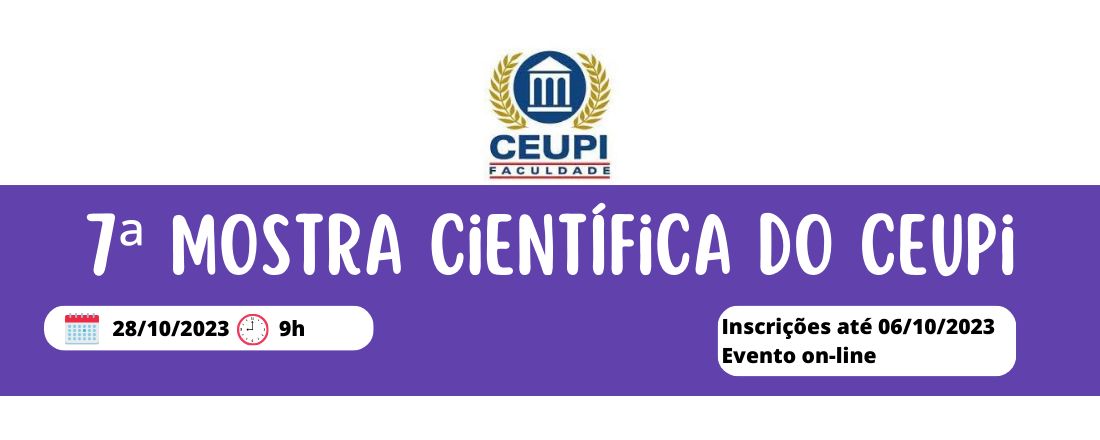 7ª Mostra Científica do CEUPI