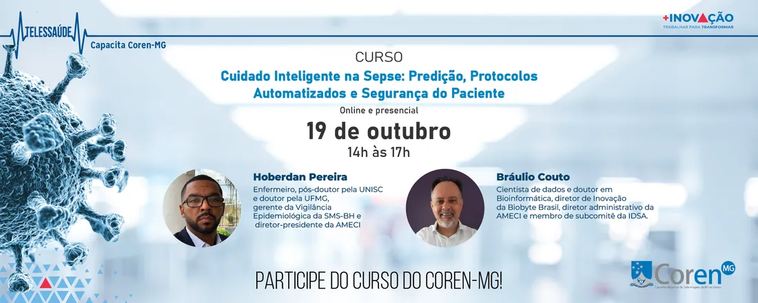 Curso – Cuidado Inteligente na Sepse: Predição, Protocolos Automatizados e Segurança do Paciente