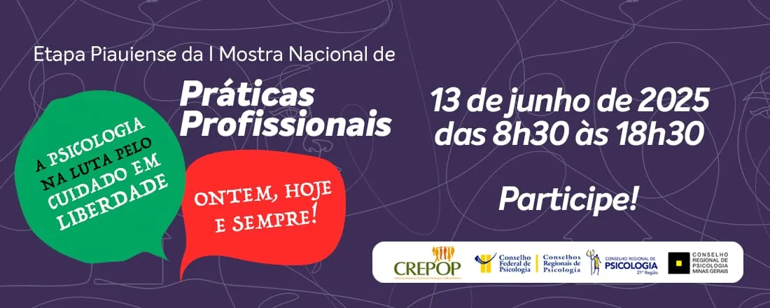 Etapa Piauiense da I Mostra Nacional de Práticas Profissionais na RAPS