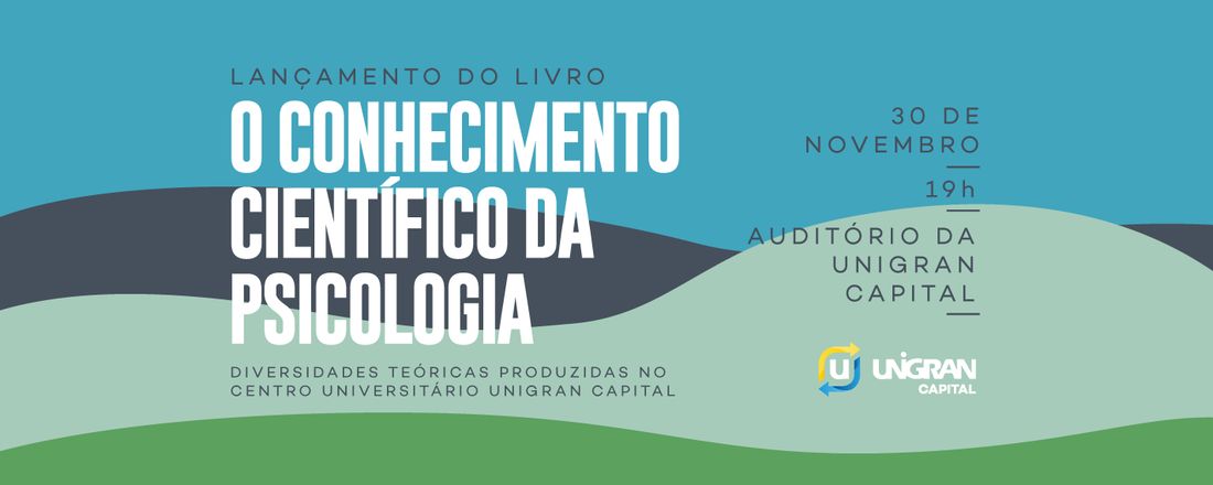 Lançamento do  livro do curso de Psicologia com os alunos e docentes autores do livro