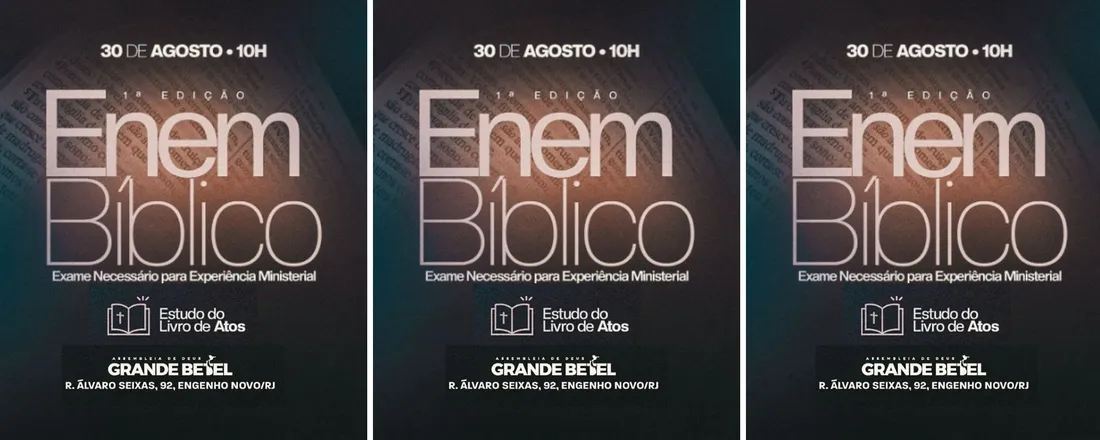 ENEM BÍBLICO 1ª edição