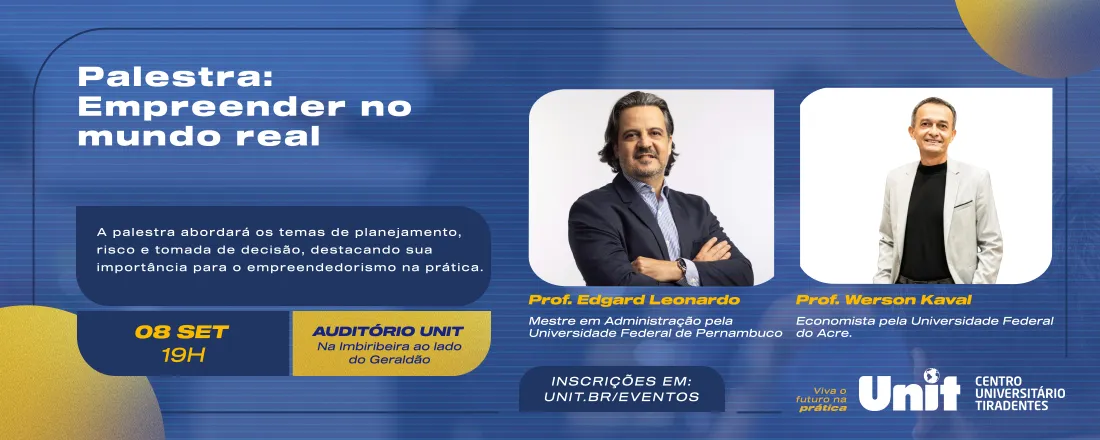 Empreender no Mundo Real: Planejamento, Risco e Decisão