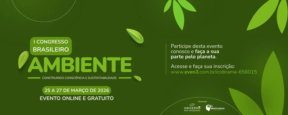 I Congresso Brasileiro de Meio Ambiente - Construindo consciência e sustentabilidade