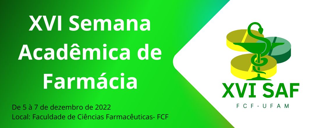 XVI SEMANA ACADÊMICA DE FARMÁCIA