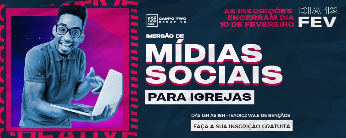 IMERSÃO DE MÍDIAS SOCIAIS PARA IGREJAS