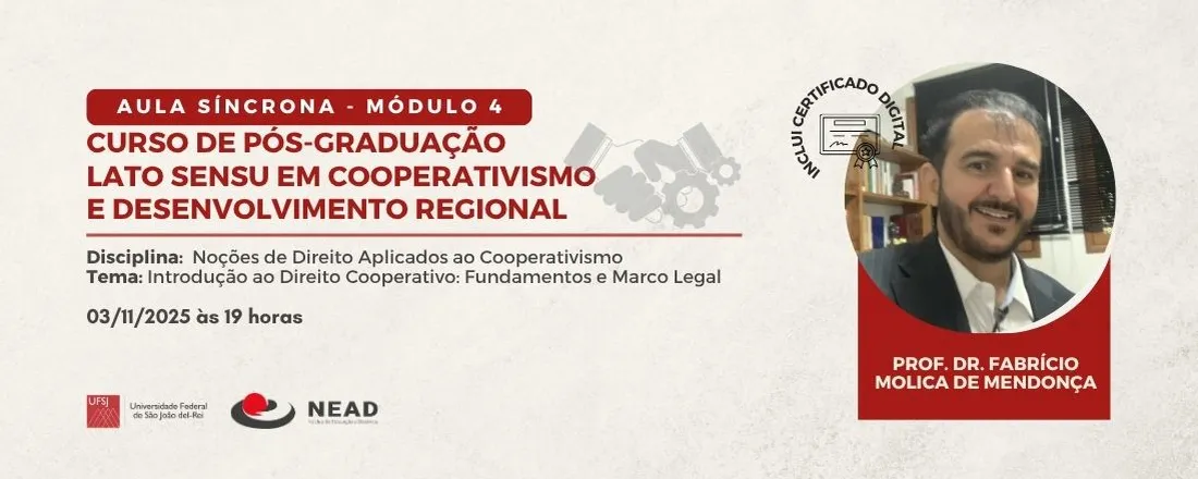 Aula Síncrona- Cooperativismo