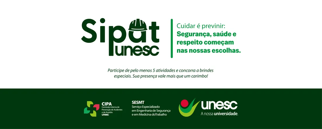 20ª SIPAT UNESC - 2026