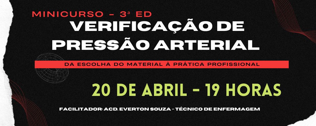 VERIFICAÇÃO DE PRESSÃO ARTERIAL: DA ESCOLHA DO MATERIAL À PRÁTICA PROFISSIONAL