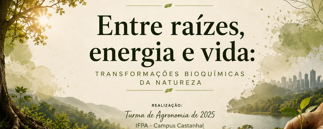 Seminário "Entre raízes, energia e vida: transformações bioquímicas da natureza"