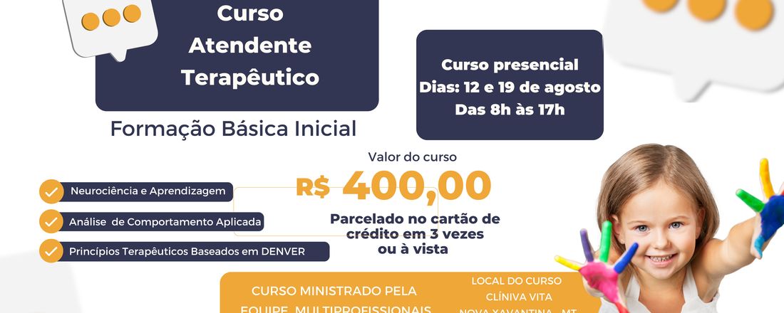 CURSO ATENDENTE TERAPÊUTICO