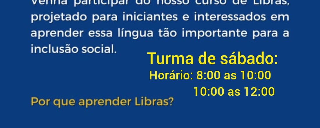 Curso Básico de Libras 1
