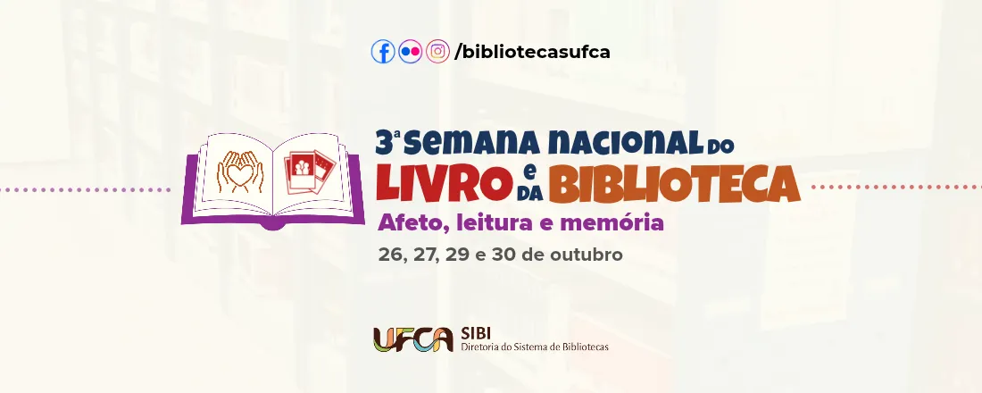 Semana Nacional do Livro e da Biblioteca 2026