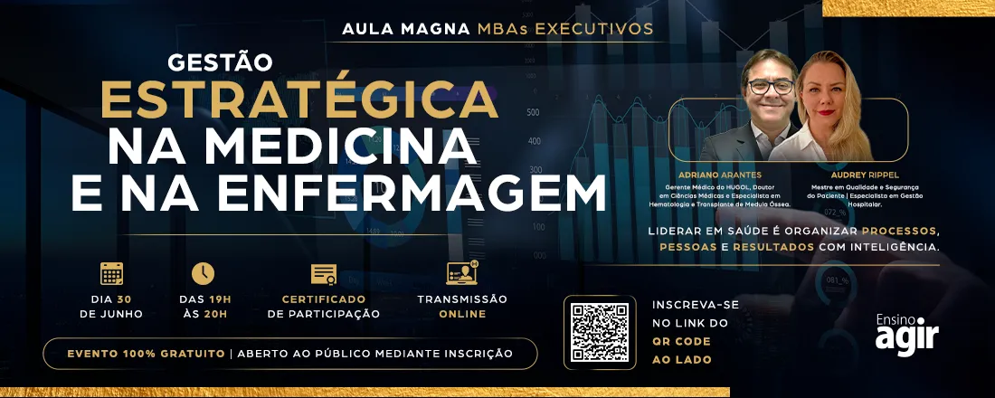 Aula magna: Gestão Estratégica na Medicina e na Enfermagem