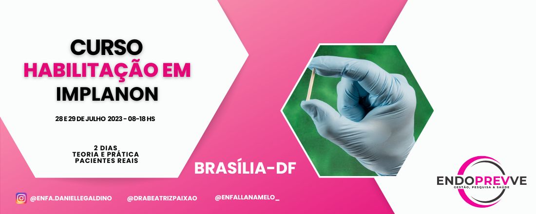 Curso Habilitação em Implanon (Brasília-DF)