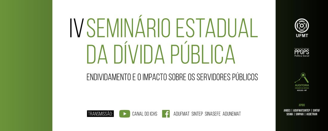 IV Seminário Estadual da Dívida Pública