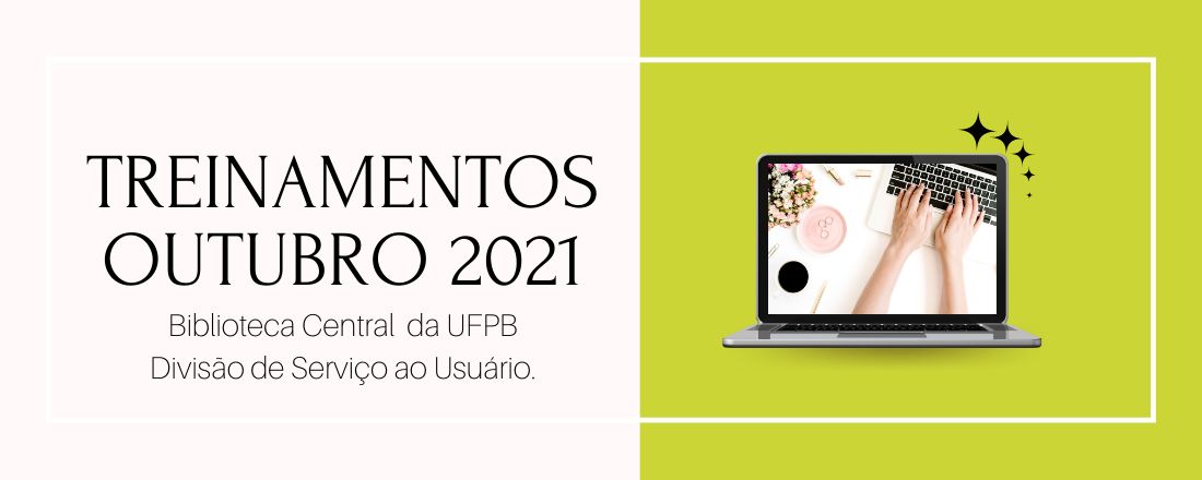 Treinamentos do mês de Outubro 2021