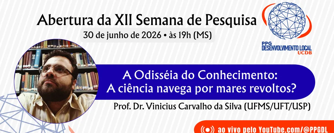 Abertura do XII Semana de Pesquisa