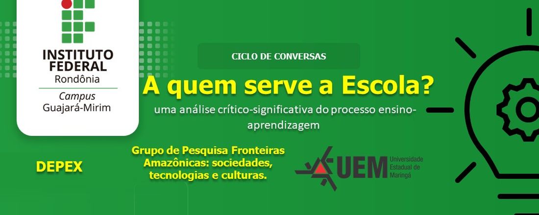 Ciclo de conversas: A quem serve a Escola?