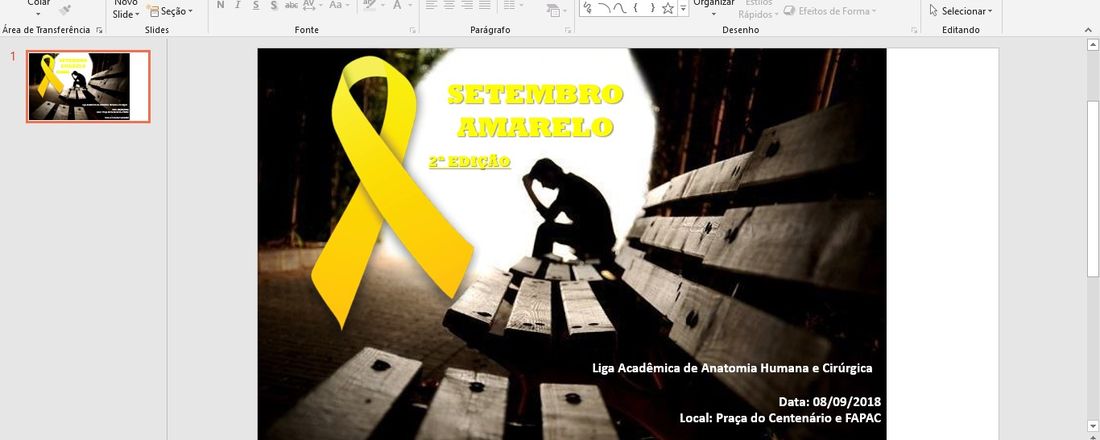 Setembro Amarelo: Porque falar é o melhor remédio – 2ª EDIÇÃO